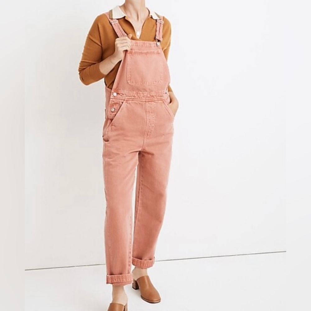 Madewell Relaxed Overalls: Garment-Dyed Edition Size L